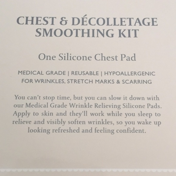 Wrinkles Schminkles Large Medical Grade Chest Smoothing Kit Factory Sealed NIP - Picture 3 of 3